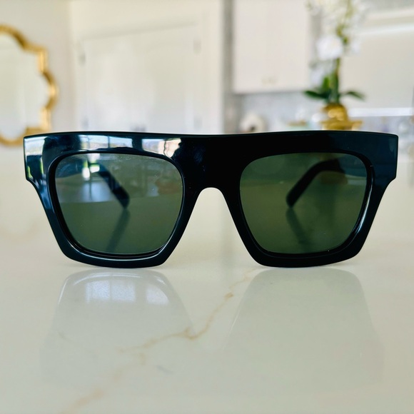 Revolve Le Specs SOLD OUT subdemention Sunglasses Black - Picture 13 of 14